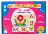 Pattern Fixture – Letter & Shape Activity Board