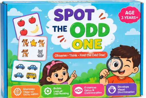 Spot the Odd One – Observation Game for Kids