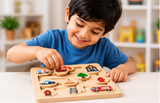 Emergency Slider – Vehicle Maze Activity Board