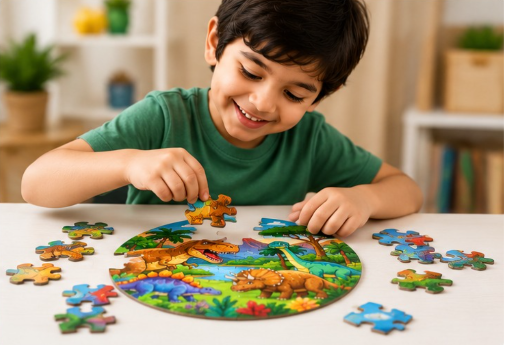 Piece & Play Dinosaurs Jigsaw Puzzle