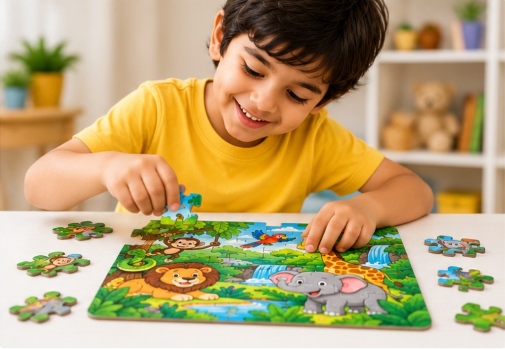 Piece & Play Jungle Jigsaw Puzzle