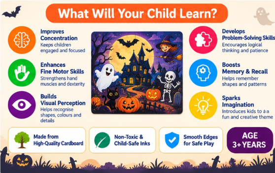 Piece & Play Spooky Jigsaw Puzzle