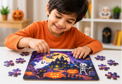 Piece & Play Spooky Jigsaw Puzzle