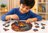 Wolf Wooden Puzzle – 50 Unique Shapes