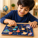 Galaxy Sliders – Space Maze Activity Board